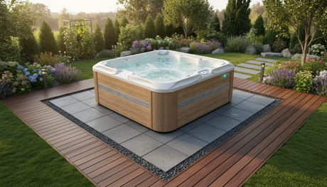 Nieuwe Passion Spas in Sterling White en Grey/Oak afwerking – Luxe design