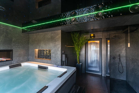 Een luxe spa van FonteynSpa's.