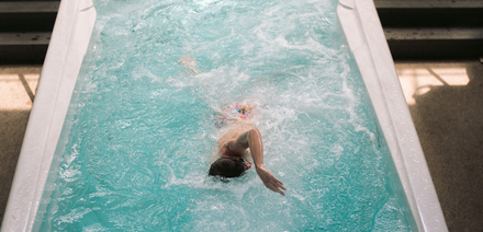 Kann man in einem Schwimm-Spa wirklich ernsthaft trainieren?