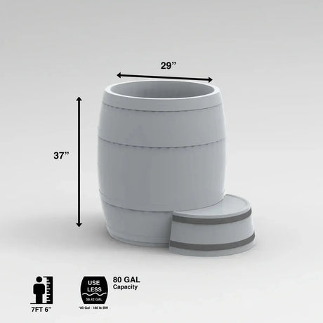 The Icebarrel XL Passion Ice Baths