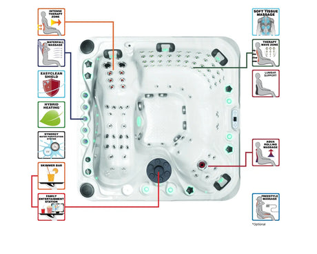 Spa Felicity Mighty Wave Outlet van Passion Spas, 5-persoons, foto 6 van 6