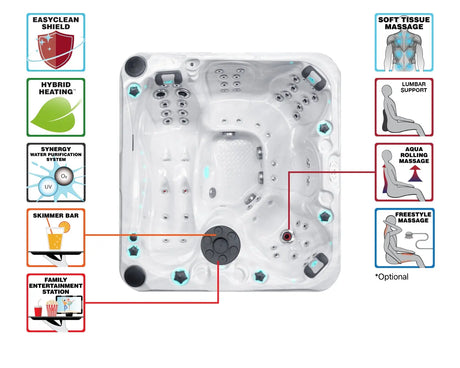 Spa Pleasure Outlet van Passion Spas, 5-persoons, foto 3 van 3