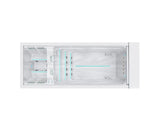 Witte zwemspa met zitplaatsen en liggedeelte, elegante jacuzzi buiten voor zwemmen en ontspanning.