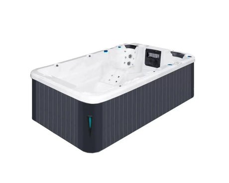 Zwemspa Aquatic 1 dark grey Outlet van Passion Spas, foto 2 van 2