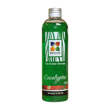 Fles groene eucalyptus aroma olie voor jacuzzi kopen, ideaal voor zwemspa en swimspa buitengebruik.