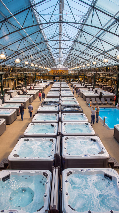 Fonteyn Spas showroom overview
